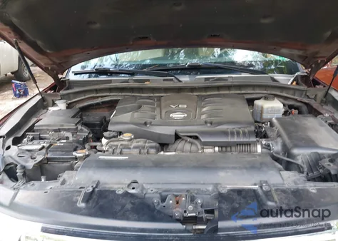 2017 Nissan Armada Platinum из США, поврежденный, VIN JN8AY2NC7H9509882